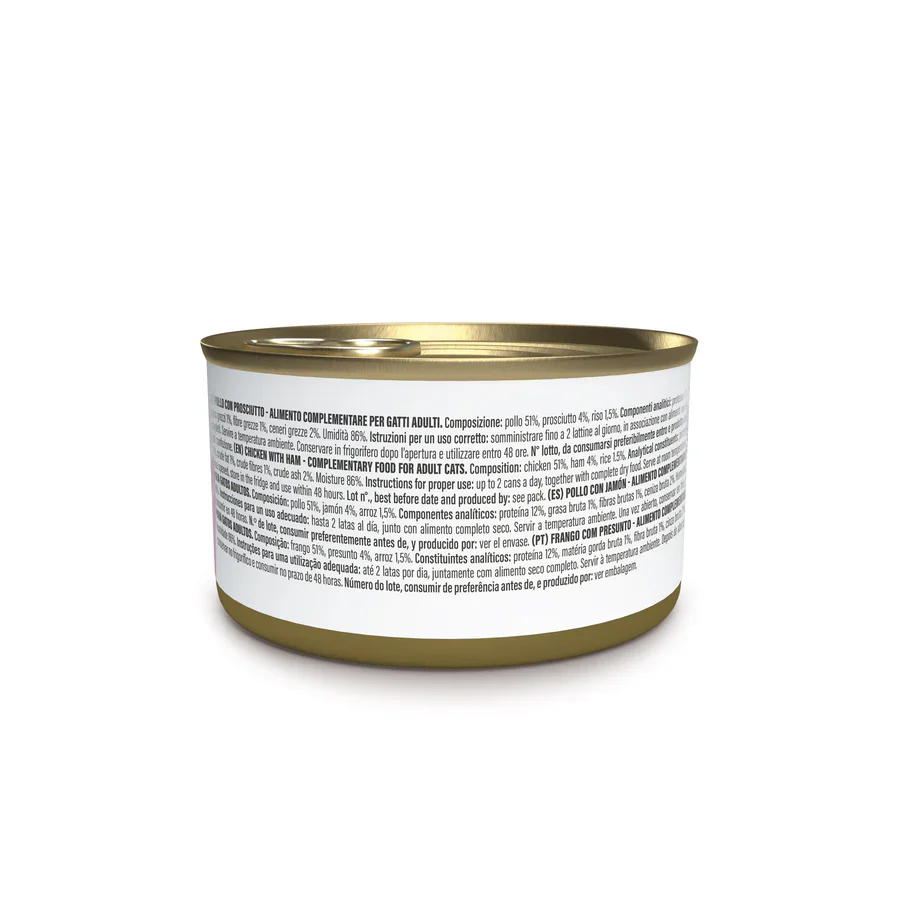 Schesir Pollo con Prosciutto in Gelatina 70 g Gatto Adulto - immagine 4