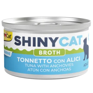 Shinycat Broth Tonnetto Alici in Brodo di Cottura 70g