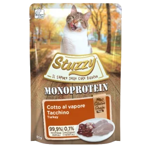 Stuzzy Monoprotein Tacchino 85g Umido per Gatto