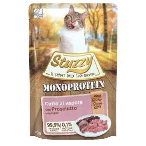 Stuzzy Monoprotein Prosciutto 85g Umido per Gatto