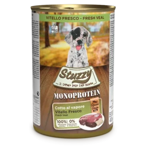 Stuzzy Monoprotein Vitello 400g – Cane Cucciolo