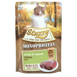 Stuzzy Monoprotein Vitello 85g – Gatto Adulto