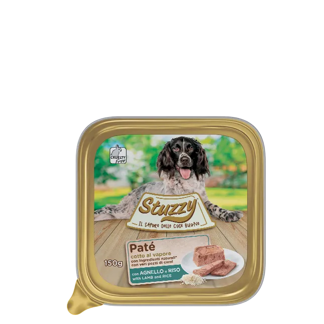 Stuzzy Paté con Agnello e Riso 150g - Cibo Umido per Cani - immagine 2