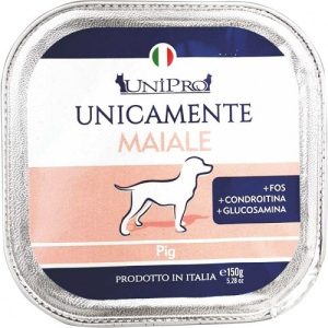 Unipro Unicamente Maiale Cane 150 G