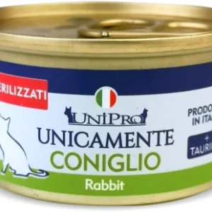 Unipro Unicamente Coniglio Sterilizzati 85g - Umido Gatto