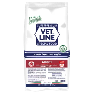 Vet Line Cani Adult Bufalo Taglia Piccola 12,5kg