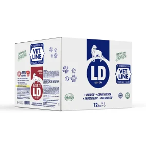 VetLine LD Adulti Bufalo 4x3kg
