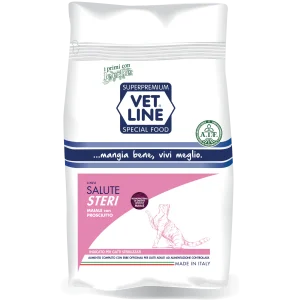 Vet Line Salute Steri Maiale e Prosciutto 800gr - Gatti Sterilizzati