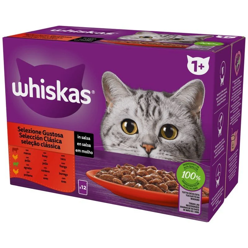 Whiskas Selezione Gustosa in Salsa 12x85g - immagine 2