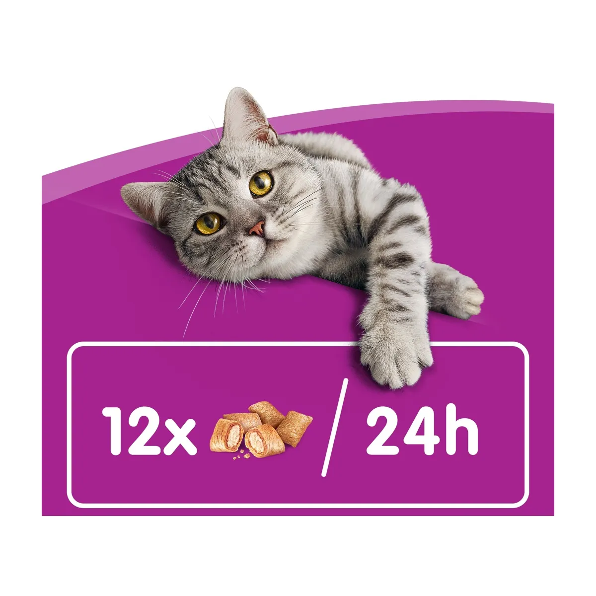 Whiskas Temptations Salmone Gatto Snack 180g - immagine 5