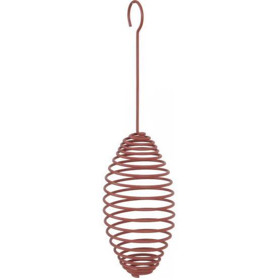 Zolux Spirale in Metallo per Palle di Grasso – Colore Terracotta