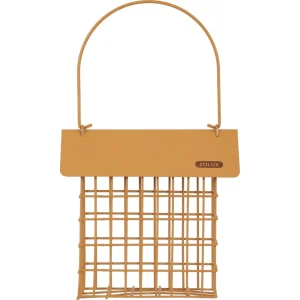 Zolux Supporto per Grasso Uccelli Selvatici con Tetto - Colore Miele