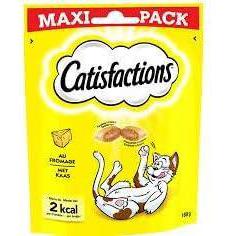 Catisfactions Maxi Pack con Formaggio 180g - Snack per Gatti - immagine 2