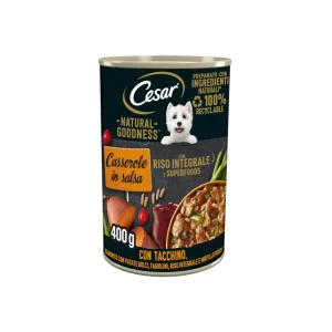 Cesar Natural Goodness Tacchino 400g - Cibo Umido per Cani