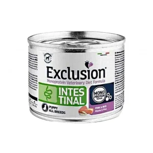 Exclusion Intestinal Puppy Maiale e Riso 200g - Cibo Umido per Cani