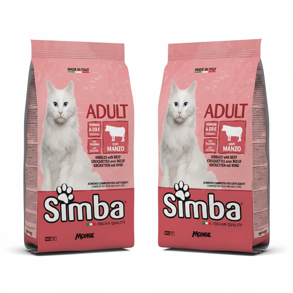 2x20kg Simba Adult Croccantini con Manzo - Alimento Completo Gatti Adulti - immagine 2