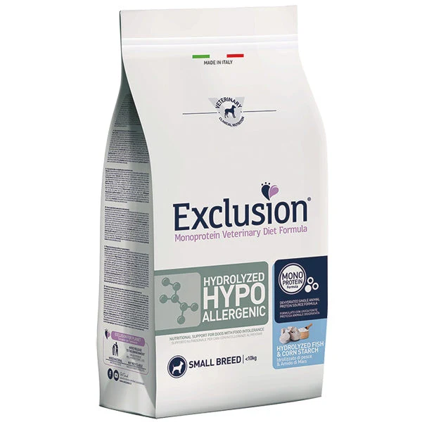 Exclusion Diet Hydrolyzed Hypoallergenic Pesce Small Breed 2kg - immagine 2