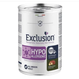 Exclusion Hypoallergenic Cavallo e Patata 400g - Cibo Umido per Cani