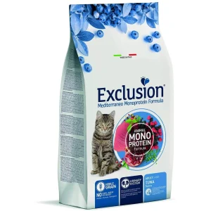 Exclusion Monoprotein Adult Tonno 1,5kg - Crocchette per Gatti