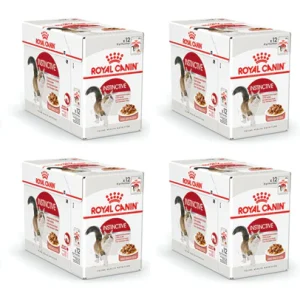 96x85g Royal Canin Instinctive in Salsa - Cibo Umido per Gatti
