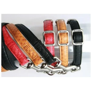 Zolux Guinzaglio per Cane in Pelle 1200x15mm Nero