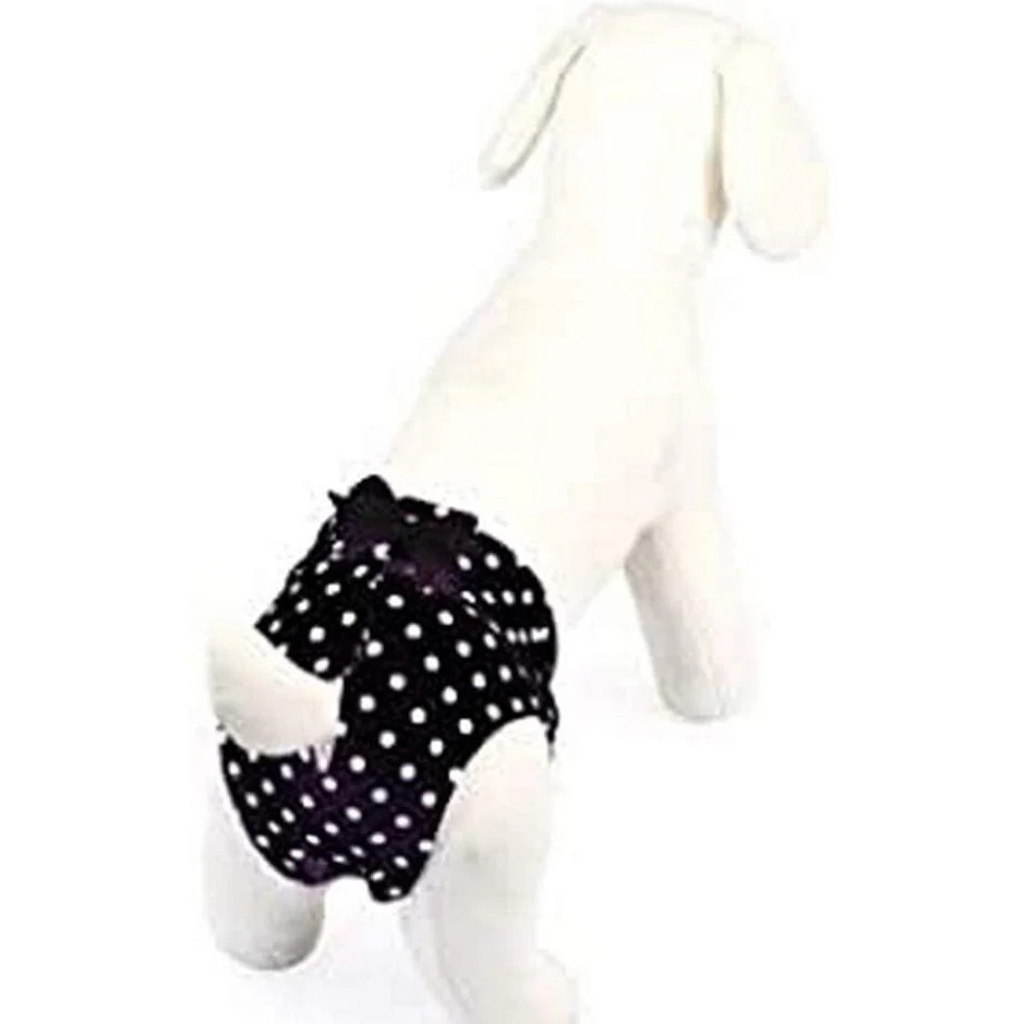 Mutandina per cani a pois Tg 3XS - immagine 2