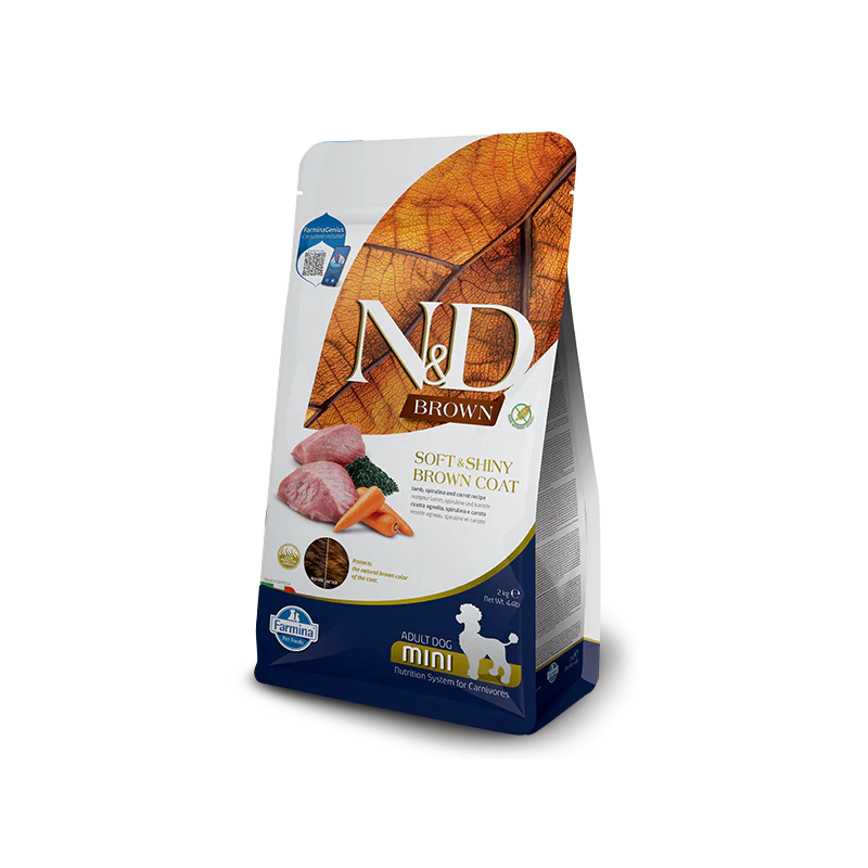 Farmina N&D Brown Soft&Shiny Adult Mini Agnello 2kg - immagine 3