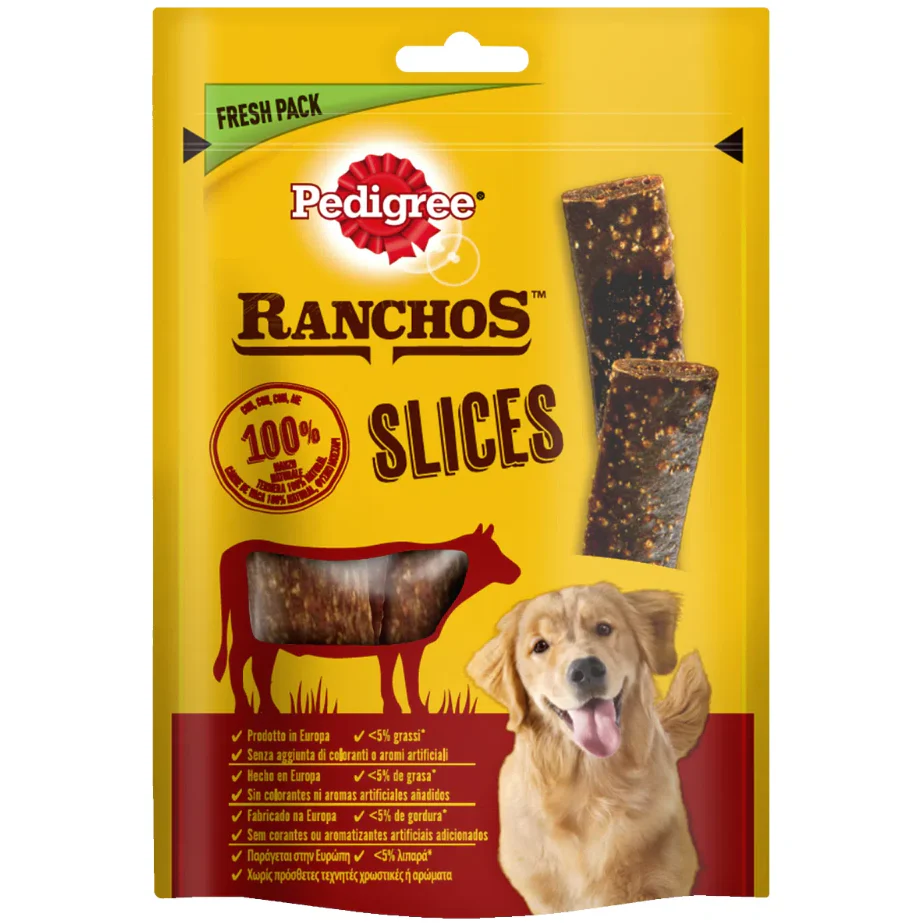 Pedigree Ranchos Slices MANZO 60G - immagine 2