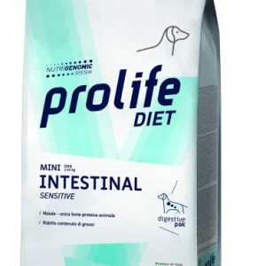 Prolife Diet Dog Intestinal Sensitive Mini 1,5kg - Cane Sensibile
