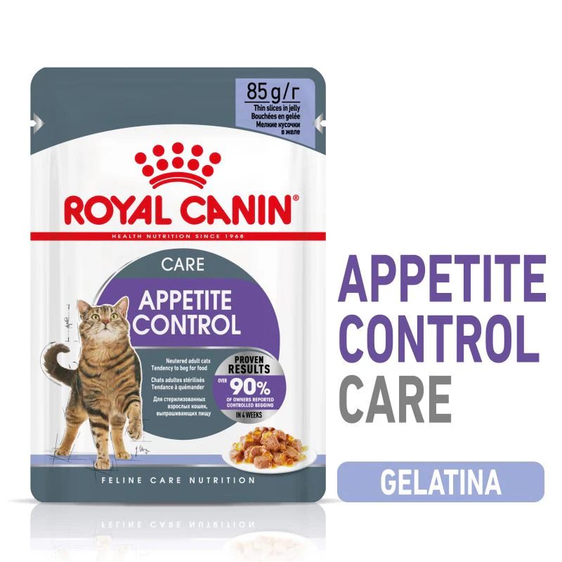 12x85g Royal Canin Appetite Control in Gelatina - Umido Gatto - immagine 3
