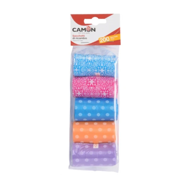 Sacchetti di ricambio 10 Rotoli da 20 sacchetti cadauno - immagine 2