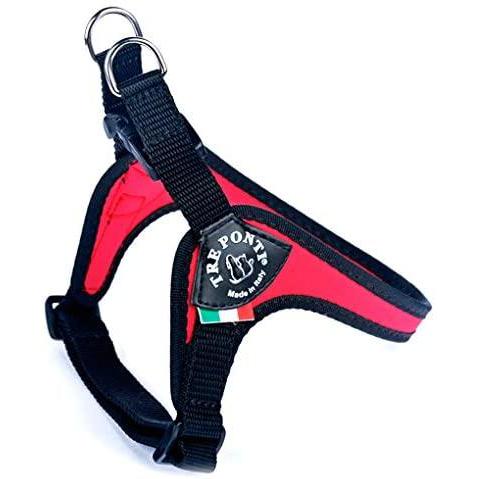 Tre Ponti Pettorina Sottopancia Regolabile Bordo Cannetè Rosa Tg 3 - immagine 2