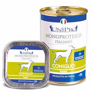 Unipro Unicamente Coniglio 150g - Cibo Umido per Cani