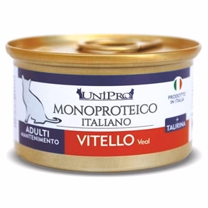 Unipro Unicamente Vitello 85gr Monoproteico Lattina