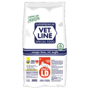 Vet Line Adult LD Anatra 3kg Crocchette per Cani