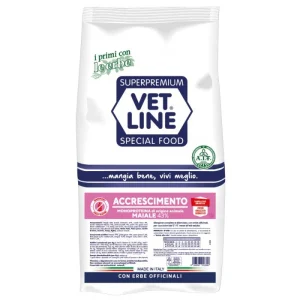 Vet Line Cani Accrescimento Maiale 12,5kg