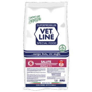 Vet Line Salute Bufalo 3kg Crocchette per Cani
