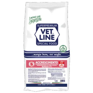 Vet Line Monoproteico Accrescimento Bufalo 12,5Kg