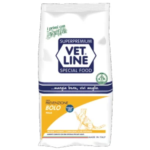 Vet Line Prevenzione Bolo Pollo 400g Crocchette per Gatti