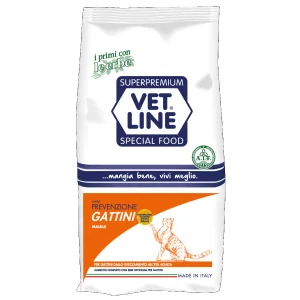 Vet Line Prevenzione Gattini Maiale 400g - Cibo Secco per Gatti