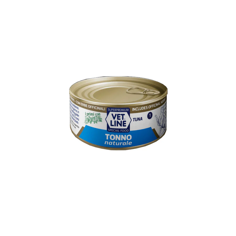 Vet Line Tonno al Naturale 70g Umido per Gatti