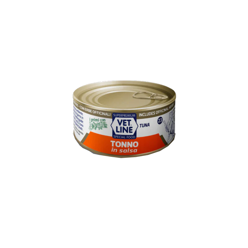 Vet Line Tonno in Salsa 70g g Umido per Gatti - immagine 2