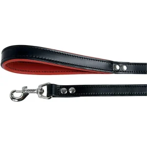 Zolux Guinzaglio per Cane in Pelle 1000x20 Nero